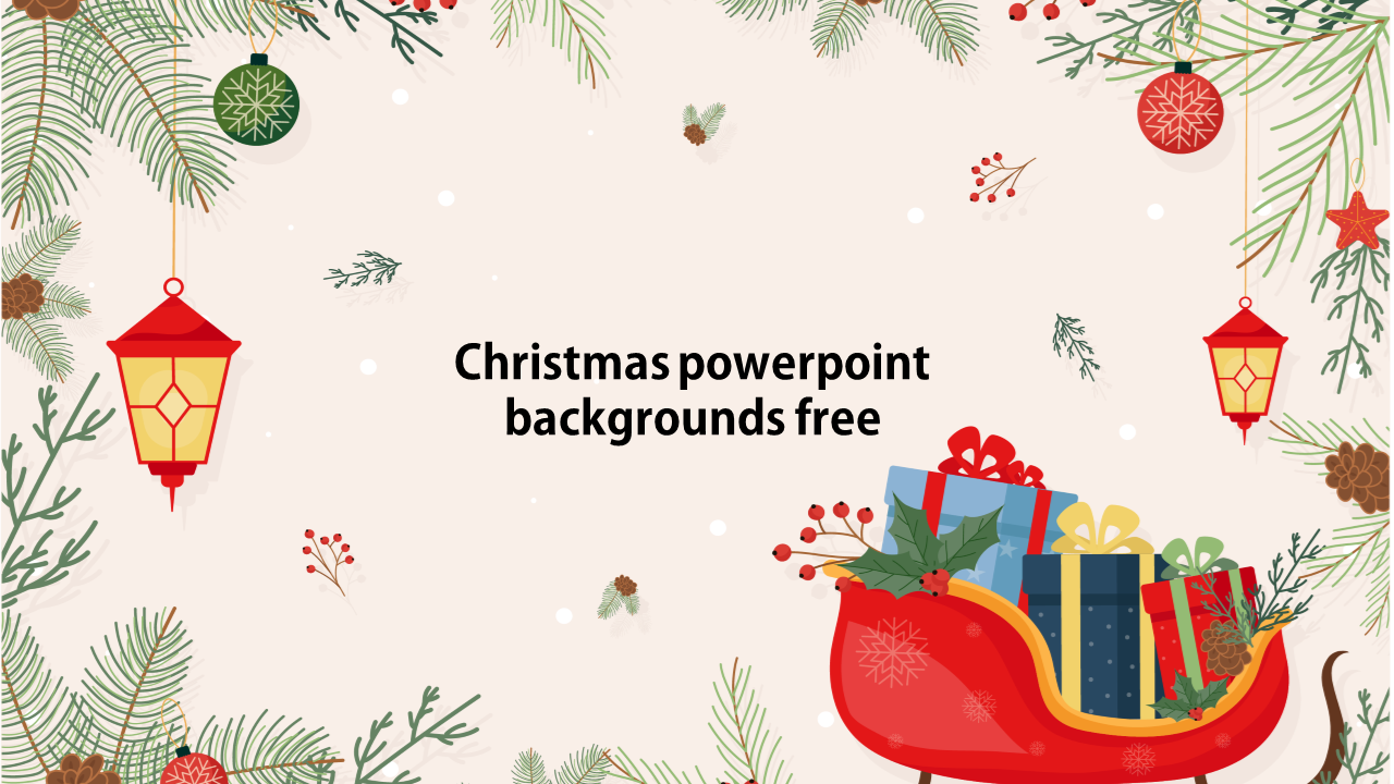 christmas presentation powerpoint background